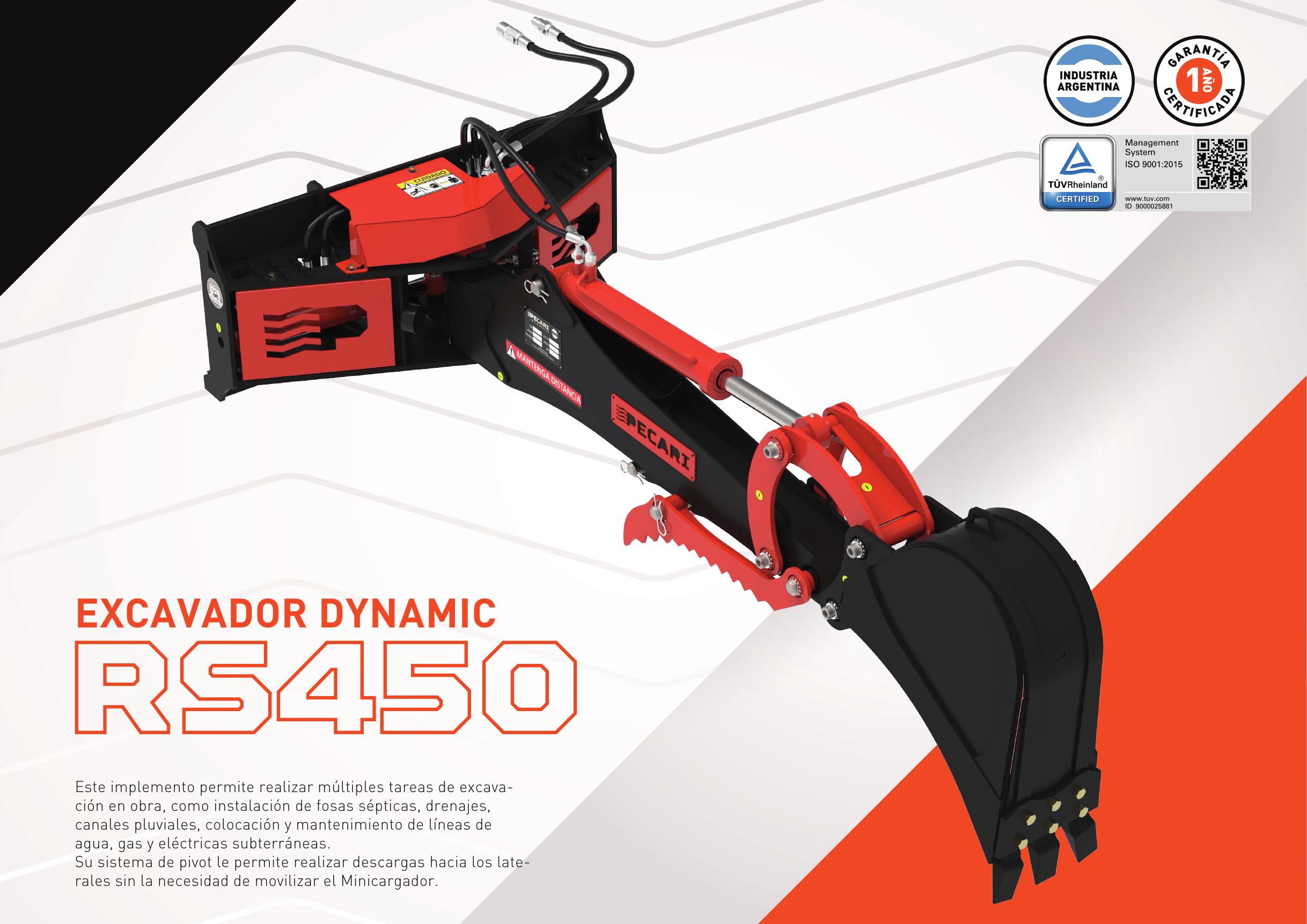 Excavador Dynamic – RS 450 - imagen 1