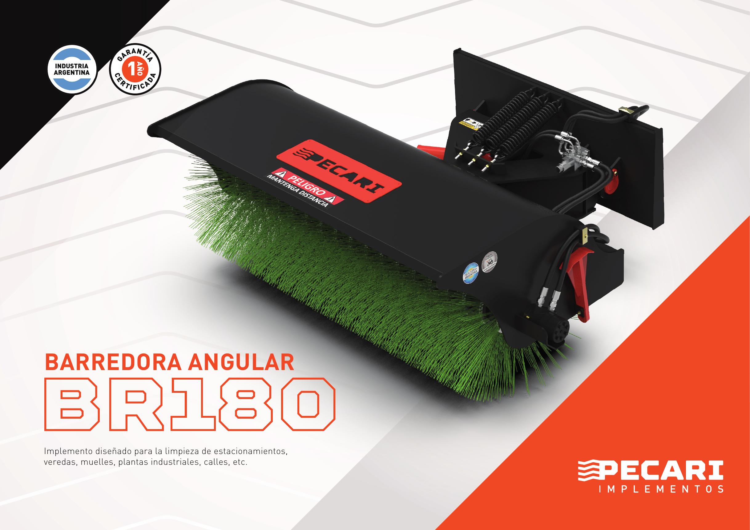 Barredora Angular – BR 180 - imagen 1