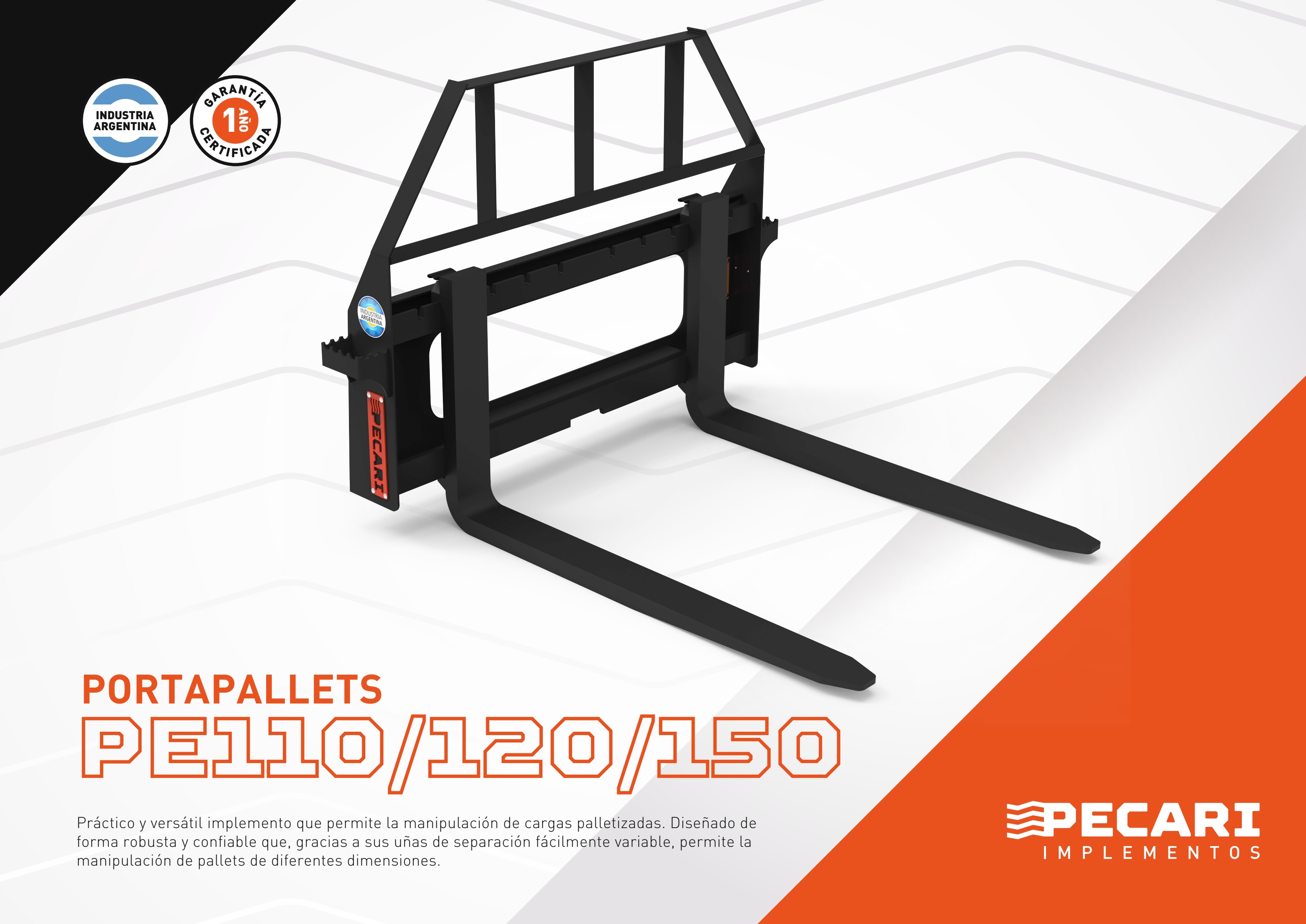 Portapallets – PE 110 / 120 / 150 - imagen 1