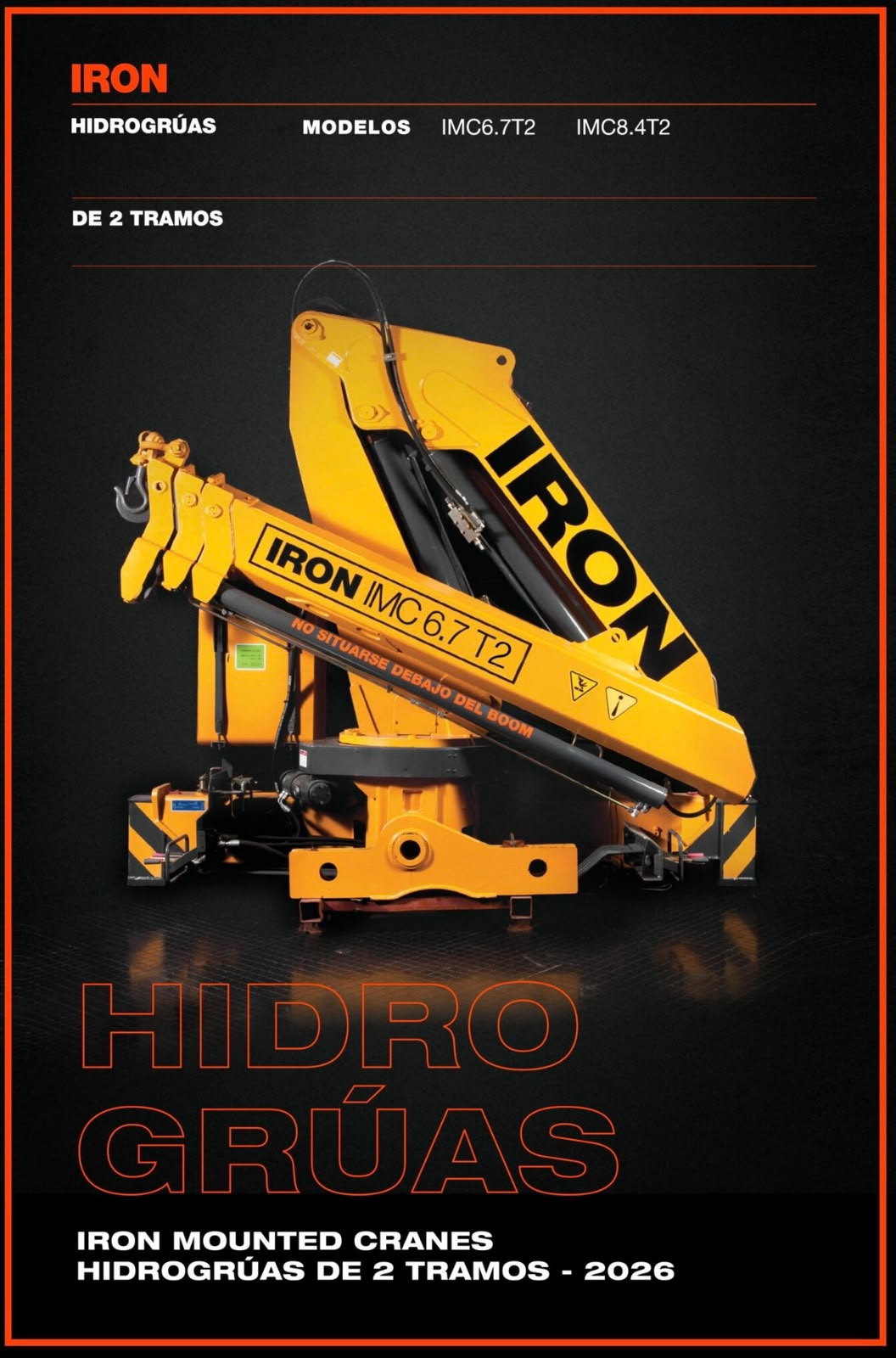 Hidrogrúas — Hidrogrúas de 2 tramos