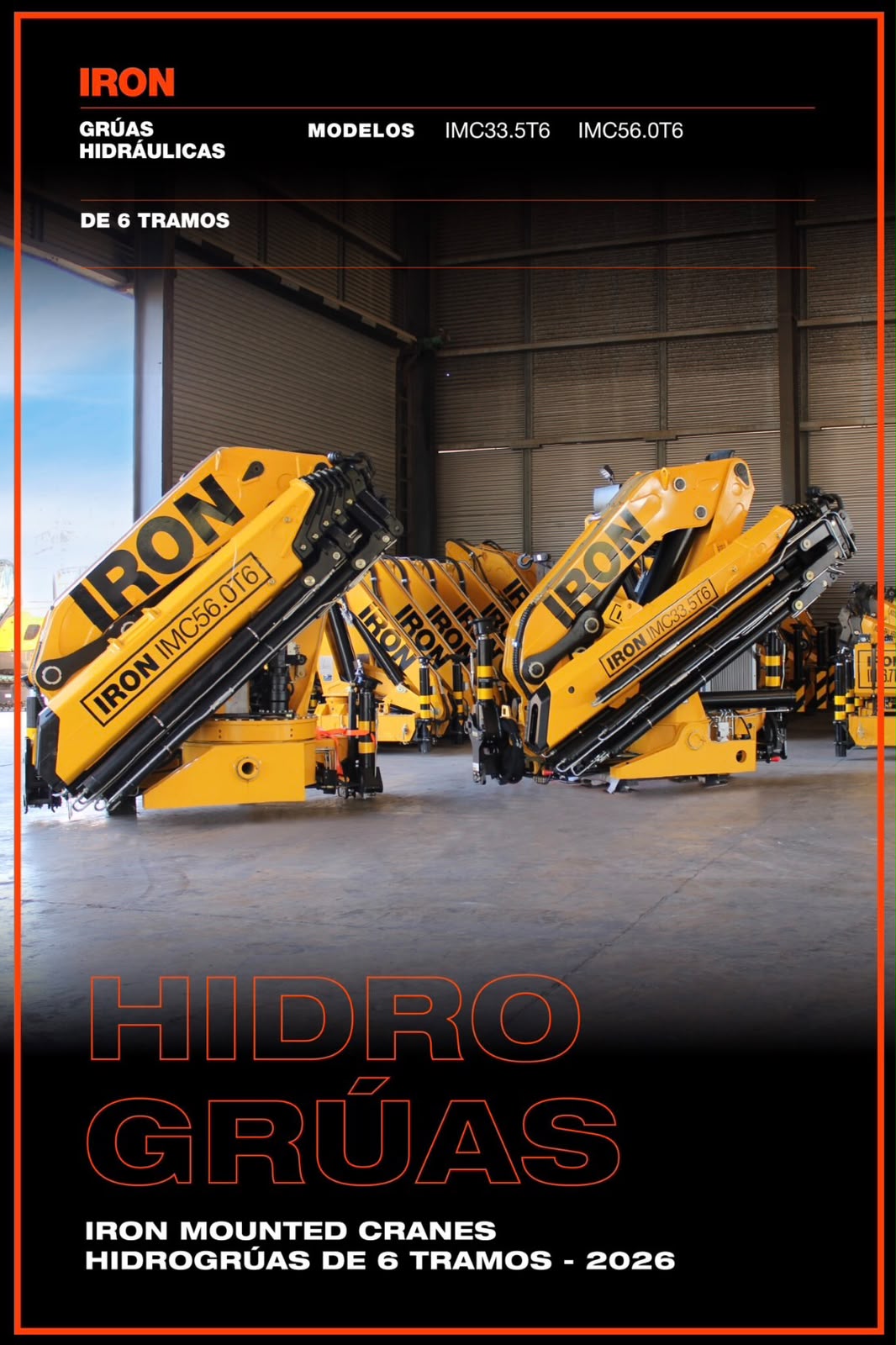 Hidrogrúas — Hidrogrúas de 6 tramos