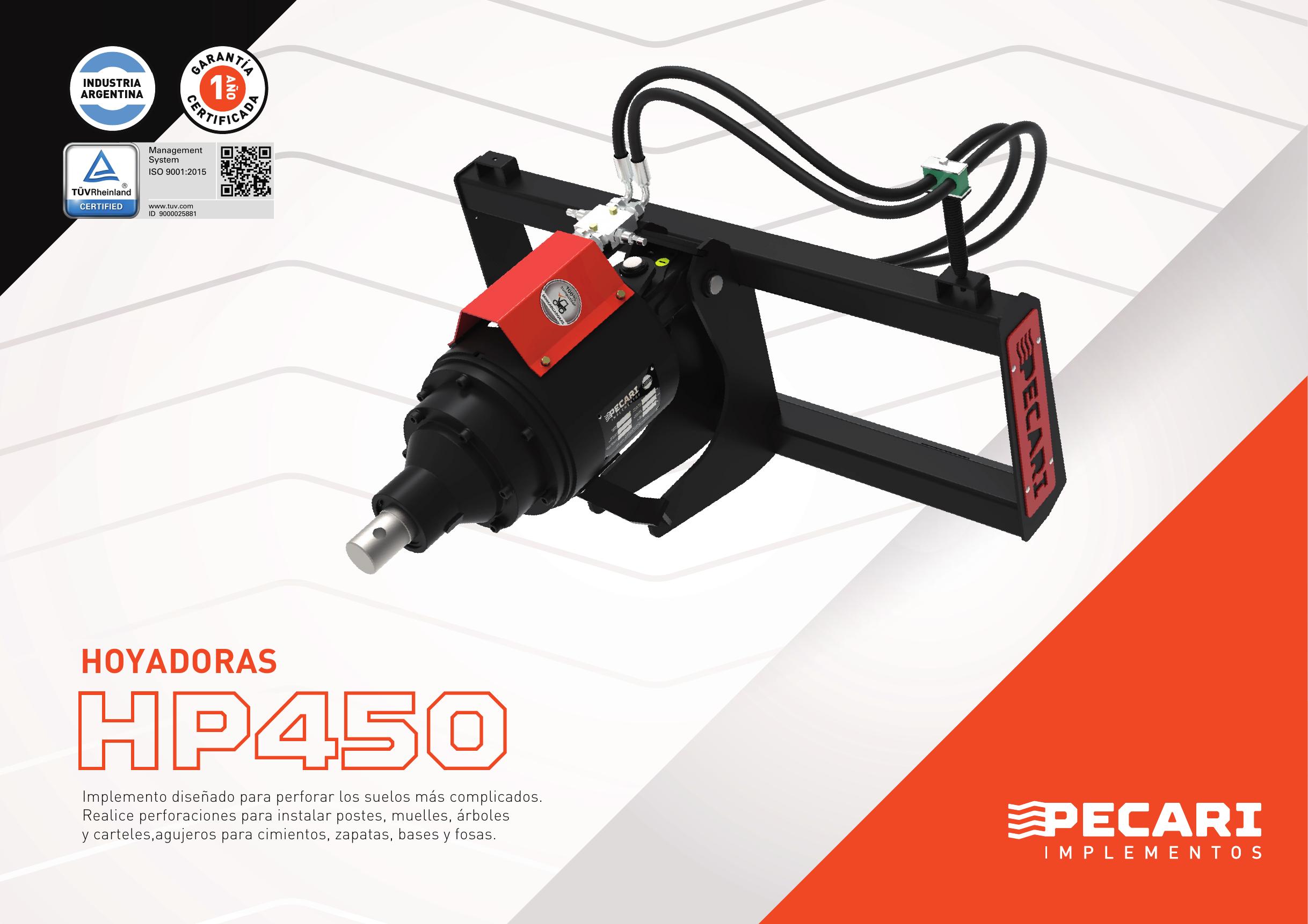 Hoyadora Power – HP 450 - imagen 1